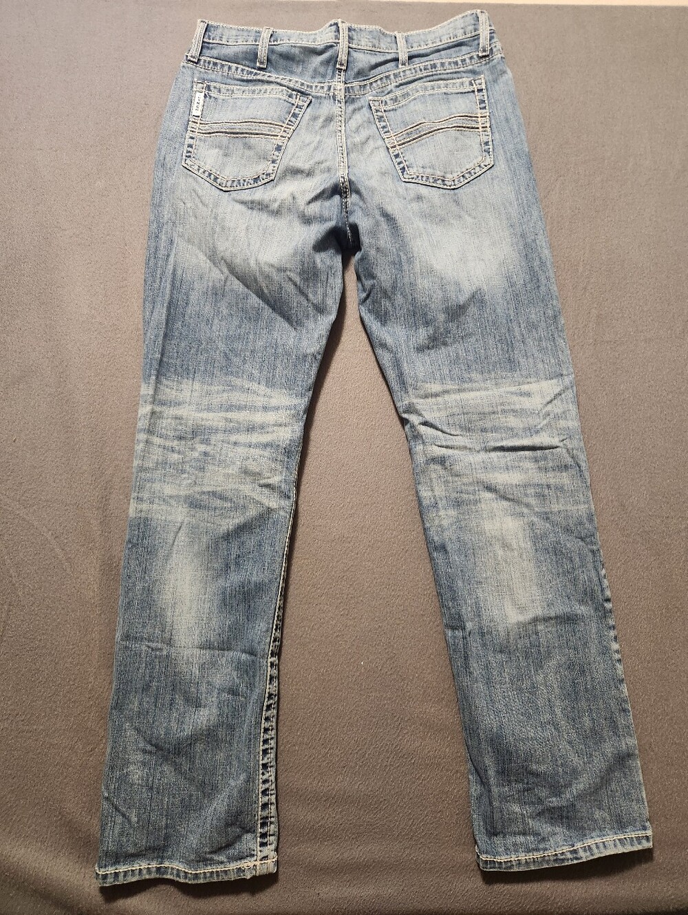 Cinch Jeans Men Size 34x34 Blue Bootcut Western Relaxed Mid Rise - Picture 8 of 10